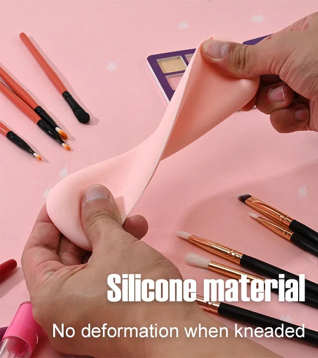 Magnetic Silicone Makeup Brush Storage Bag