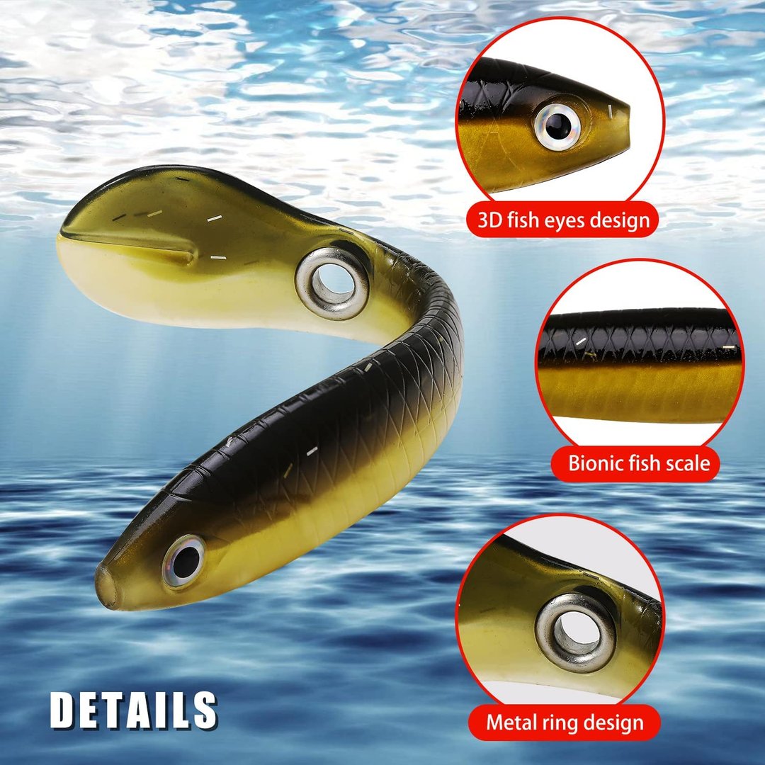 Soft Bionic Fishing Lure (🐟5Pcs/Set)
