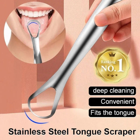 ✨Stainless Steel Tongue Scraper🚚Cash on Delivery
